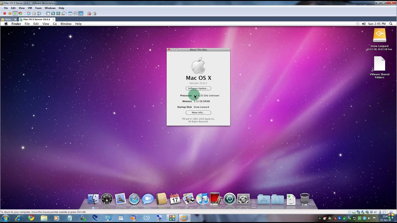 mac os x snow leopard for old pc 32 bit download free